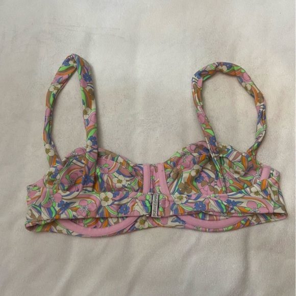 New! SET For Love & Lemons Devon High Waisted Bikini Set 1617 21303 - Picture 11 of 15